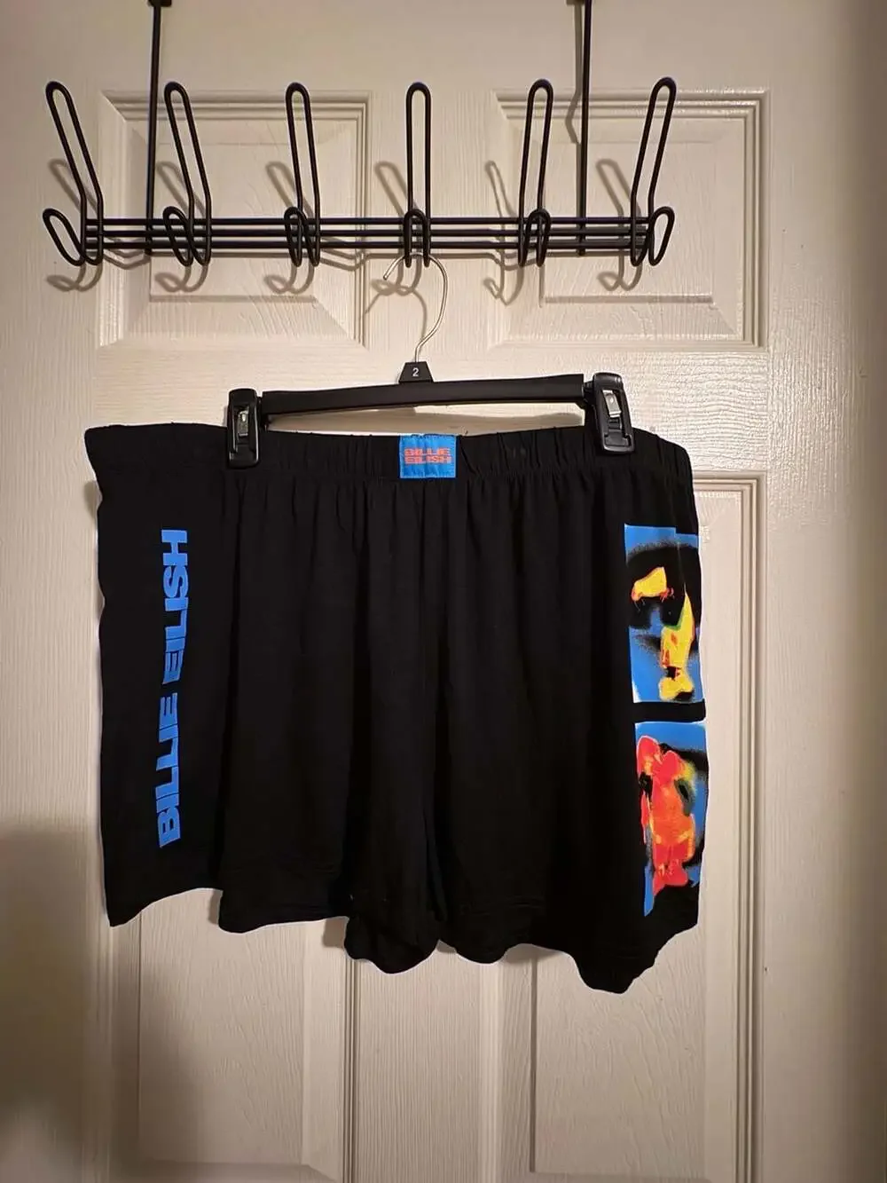 Billie Eilish Black Lounge Shorts